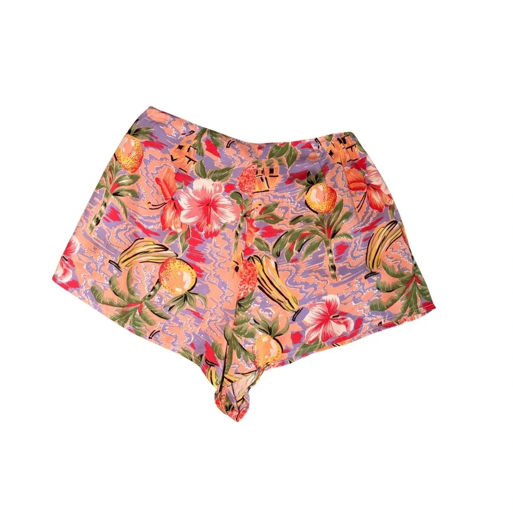 LF THE BRAND‎ LF The Brand Paradise Night Shorts High Waist Streetwear Floral S